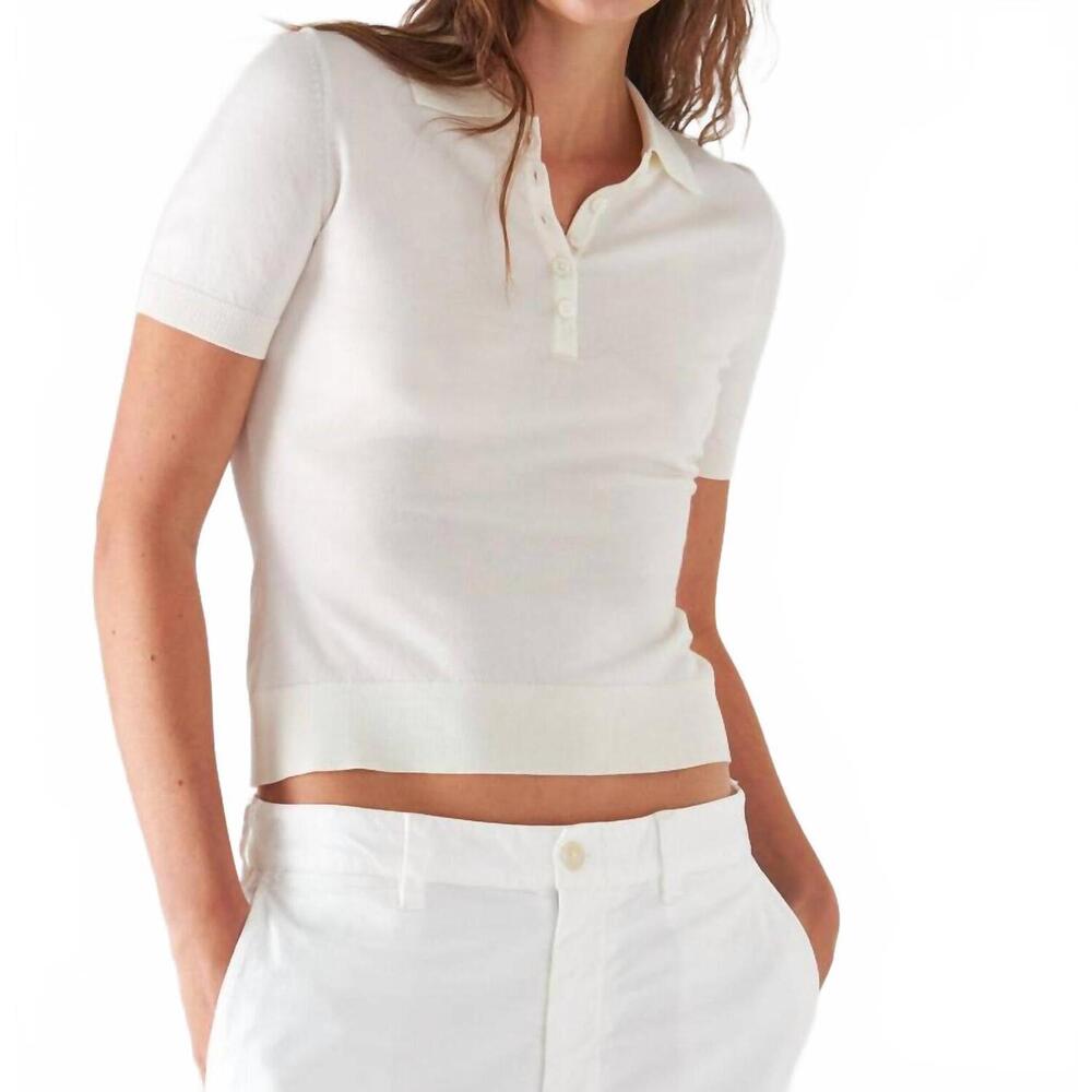 NEW PATRICK ASSARAF patrick assaraf superfine merino lyocell short sleeve polo i